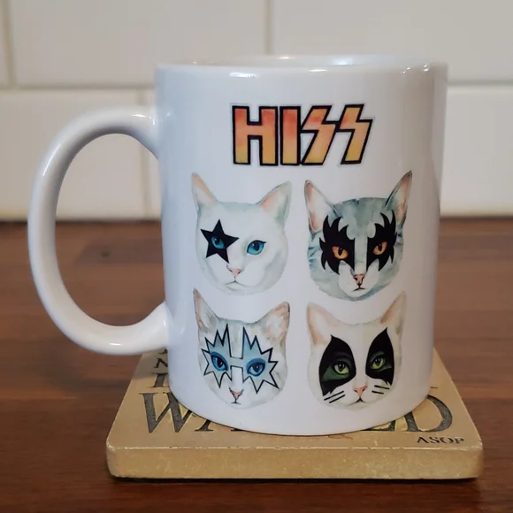 Cat Rocker Ceramic Mug - Picture 1 of 2